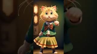 Cat Dance 141 cat lovecats catvideos kittens catlovers princesscat kitten YOSChannell [upl. by Ahsinac932]