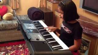 Shree Ganeshay Dheemahi Gananayakaya keyboard by Keerti Damani [upl. by Sunderland]