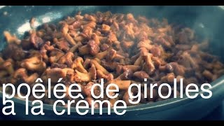 SPAGHETTI aux girolles  Pâtes aux girolles [upl. by Holub917]