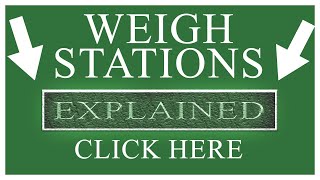 Everything You Need To Know About Weigh Stations [upl. by Aldas548]