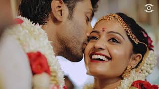 Kannada Actor Rishi and Swathi wedding Highlights from Tgo wedding films [upl. by Korfonta939]