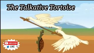 The Talkative Tortoise  English learning story for kids The Talkative Tortoise voice story [upl. by Michon]