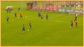 Bayern Munich  Passing Combinations With Two Balls [upl. by Leschen]