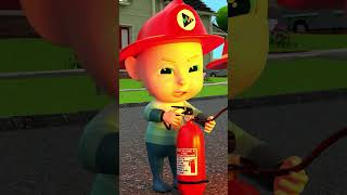 We are firefighters  Fire Truck Song  Nursery Rhymes amp Kids Songs shorts nurseryrhymes [upl. by Tirb]