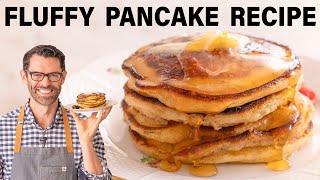 The BEST Pancake Recipe [upl. by Dnomasor]