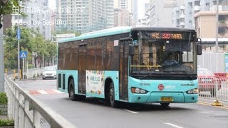 KLQ320 深圳西部公汽 WBus 蘇金海格 KLQ6119GE3  320 路田貝四路深南香蜜立交 [upl. by Percy]