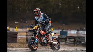 Supermoto Oschersleben  KTM SXF 450 19 [upl. by Lede]