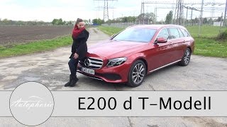 2017 MercedesBenz E200d TModell Test  150 PSDiesel OM 654 im Langzeitcheck  Autophorie [upl. by Chapnick]