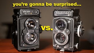 Rolleiflex 35 Planar vs Yashica Mat 124g  WHICH FILM CAMERA IS BETTER [upl. by Eninaj]