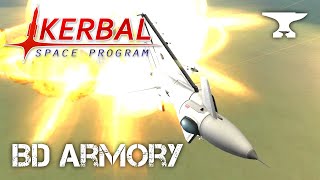 Tutorial  How to Lose a Dogfight  Kerbal Space Program amp BD Armory [upl. by Nadean]