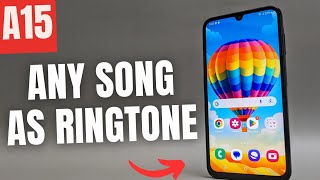 How to Set ANY Song As a Ringtone on Samsung Galaxy A15 5G [upl. by Aihsemek]