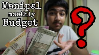 Manipal Monthly Budget  My Expenses  How much money  Must watch for FRESHERS MIT KMC Manipal [upl. by Oznole800]