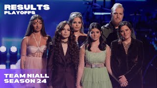 Top 12 Revealed Team Niall The Voice Season 24 Playoffs [upl. by Anrol]