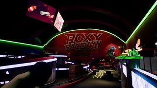 How to get to Roxy Raceway after defeating Chica Security BreachTUTORIAL [upl. by Enairb486]