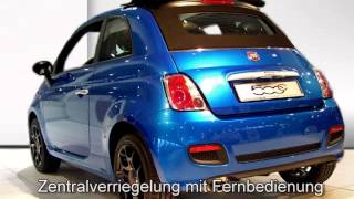 Fiat 500C 12 8V S 0J319979 Italia Blau Metallic quotMotor Village Berlinquot [upl. by Lauder]