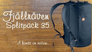 Fjällräven Splitpack 35  hands on review [upl. by Marijn758]