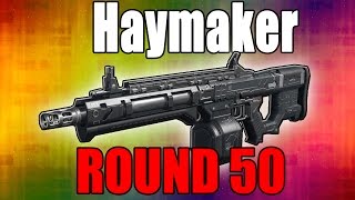 Haymaker on Round 50  quotDer Eisendrachequot Black Ops 3 Zombies [upl. by Rashidi]