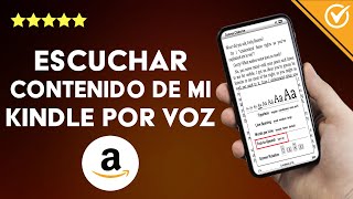 ¿Cómo escuchar contenido de mi AMAZON KINDLE por altavoz  Audiolibros [upl. by Thompson441]