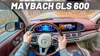 2023 Mercedes Maybach GLS  POV Test Drive [upl. by Athiste537]