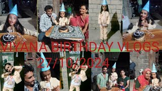 🎂🎂🎂viyana birthday vlogs 🎉🎂 💐 vlog viyana birthday viralvideo [upl. by Belcher58]