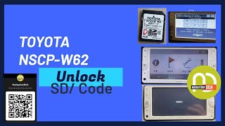 Unlock Toyota NSCP W62 Radio  Whatsapp for fix 61430386787 [upl. by Aryan553]