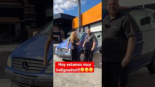 Hoy estamos muy indignados😠😠desguace mercedesvito desguacemotocoche autoparts furgonetas [upl. by Nwonknu733]