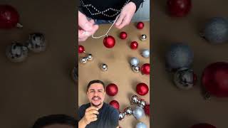 Como fazer decoração de natal shorts diyfacavocemesmo natal tipsandtricks [upl. by Block909]