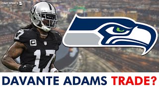 WILD Seattle Seahawks Trade Rumors On Acquiring Davante Adams From Las Vegas Raiders [upl. by Aratas]