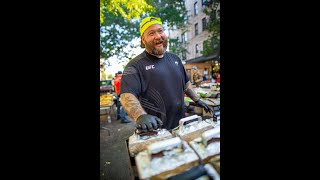 Action Bronson X Lindustrie Pizza Block Party [upl. by Elbertina]