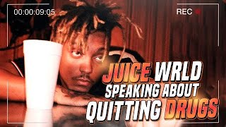 Juice WRLD speaks on quitting drugs with his friends [upl. by Herb]