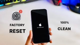 How to reset any iPhone  Factory Reset any iPhone 🔥 [upl. by Plerre386]