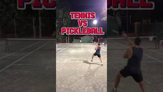 Tennis vs Pickleball Forehand Winners Showdown US Open Inspired Shots Highlight Reel [upl. by Charles]