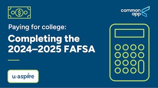 Completing the 2024–2025 FAFSA [upl. by Edobalo]