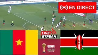 🔴EN DIRECT Cameroun contre Kenya  Éliminatoires AFCON 2025  Match en direct aujourdhui [upl. by Llij392]