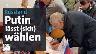 Russland  Präsidentenwahl im klarem Ausgang  BR24 [upl. by Willie773]