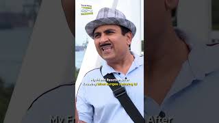 My Friend Reaction after knowing what Bungee Jumping is tmkoc funny relatable [upl. by Alameda]