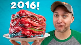 We Tried 10 Years of YouTube Food Challenges [upl. by Guimond923]