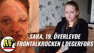 Angelica räddade Saras liv efter dödskraschen i Degerfors quotHon är en hjältequot [upl. by Schug351]