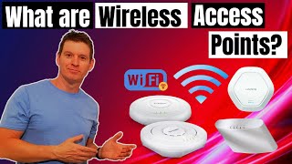 Wireless Access Points Fully Explained  What are Access Points in Networking [upl. by Fafa]