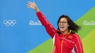 Chinese swimmer Fu Yuanhui wins publics heart for rare candor Rio Olympics 2016 [upl. by Erdnoid725]