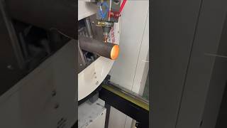 Laser tube cutting machine without drawing Fast speed and No burs Metal processing youtubeshorts [upl. by Deerdre588]