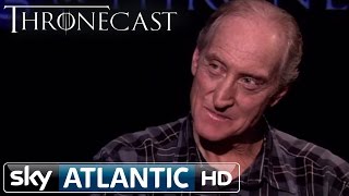 Game of Thrones Thronecast Uncut Charles Dance Interview SPOILERS [upl. by Arema]