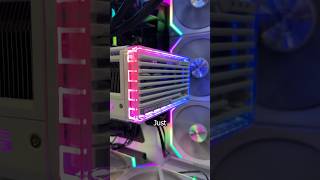 The Nvidia RTX 4090 graphics card in this gaming pc is a huge piece of tech technology shorts [upl. by Kho]