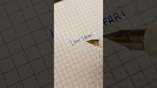 Lamy Safari White Fountain Pen fountainpenink inked prague karelgott art [upl. by Htiduj]