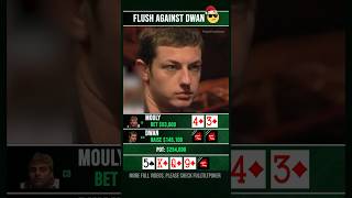 Flush against Tom Dwan poker [upl. by Olram]