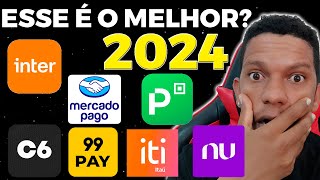 ATUALIZADO 2024  QUAL O MELHOR BANCO DIGITAL PARA USAR COMO PRINCIPAL [upl. by Ahsytal]