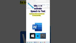 voice typing in ms word windows 10 [upl. by Rockie381]