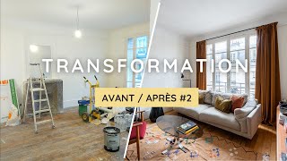 Rénovation Appartement Haussmannien  68m² à Paris  AVOLTIS Rénovation  AVANTAPRES 2 [upl. by Dlnaod]