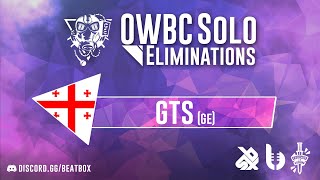 GTS  Online World Beatbox Championship 2020 Solo Elimination [upl. by Brittney]