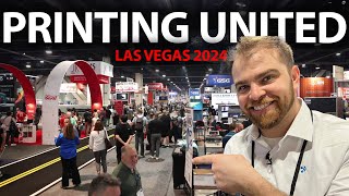 Printing United Expo Las Vegas 2024 Walkthrough Pt 1 [upl. by Eusoj]